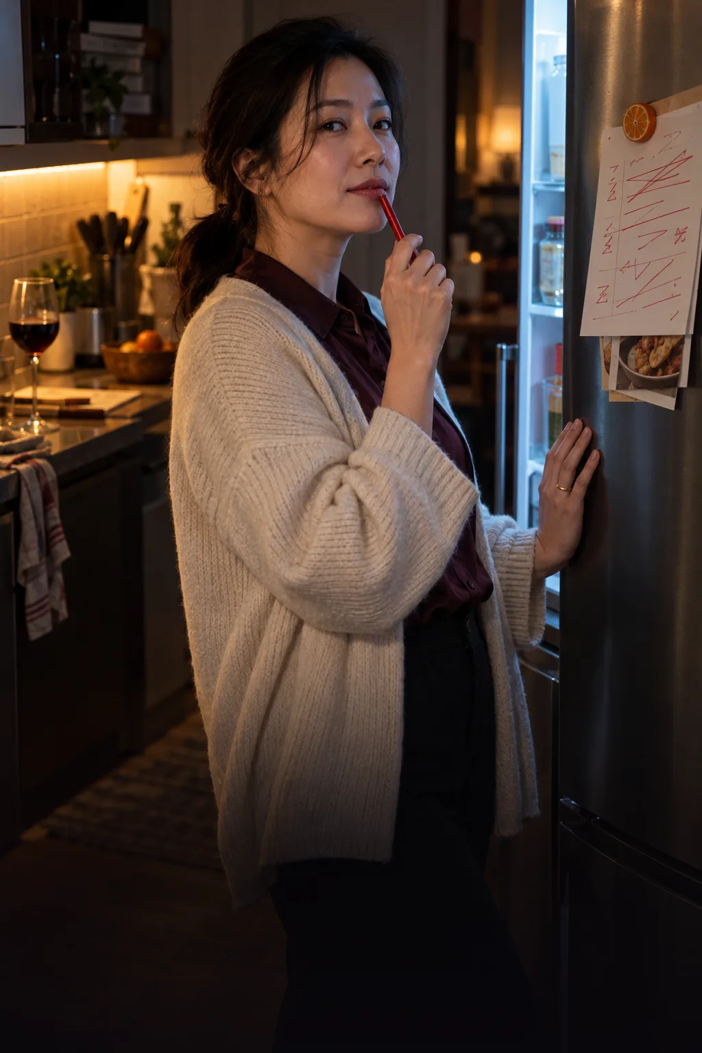 The List on the Fridge