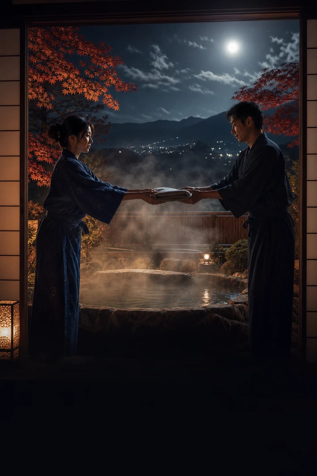 The Night of the Private Onsen