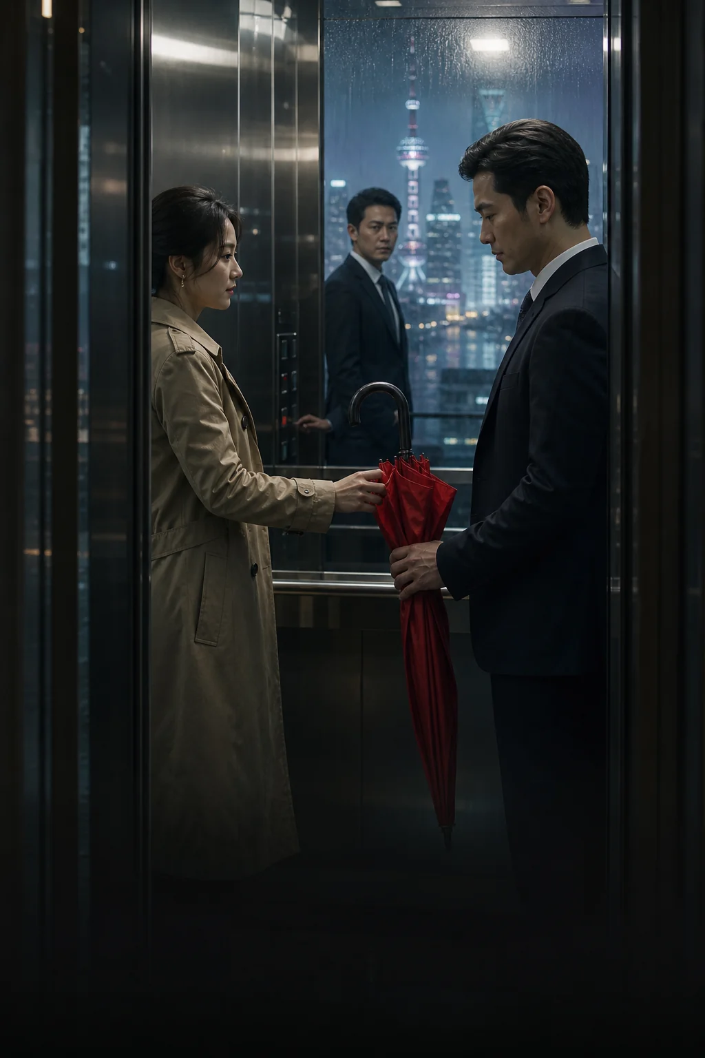 The Umbrella She Borrowed